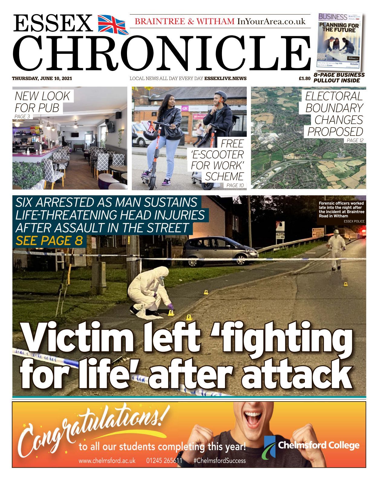 Braintree Breaking News Today 31 - a44gz6v