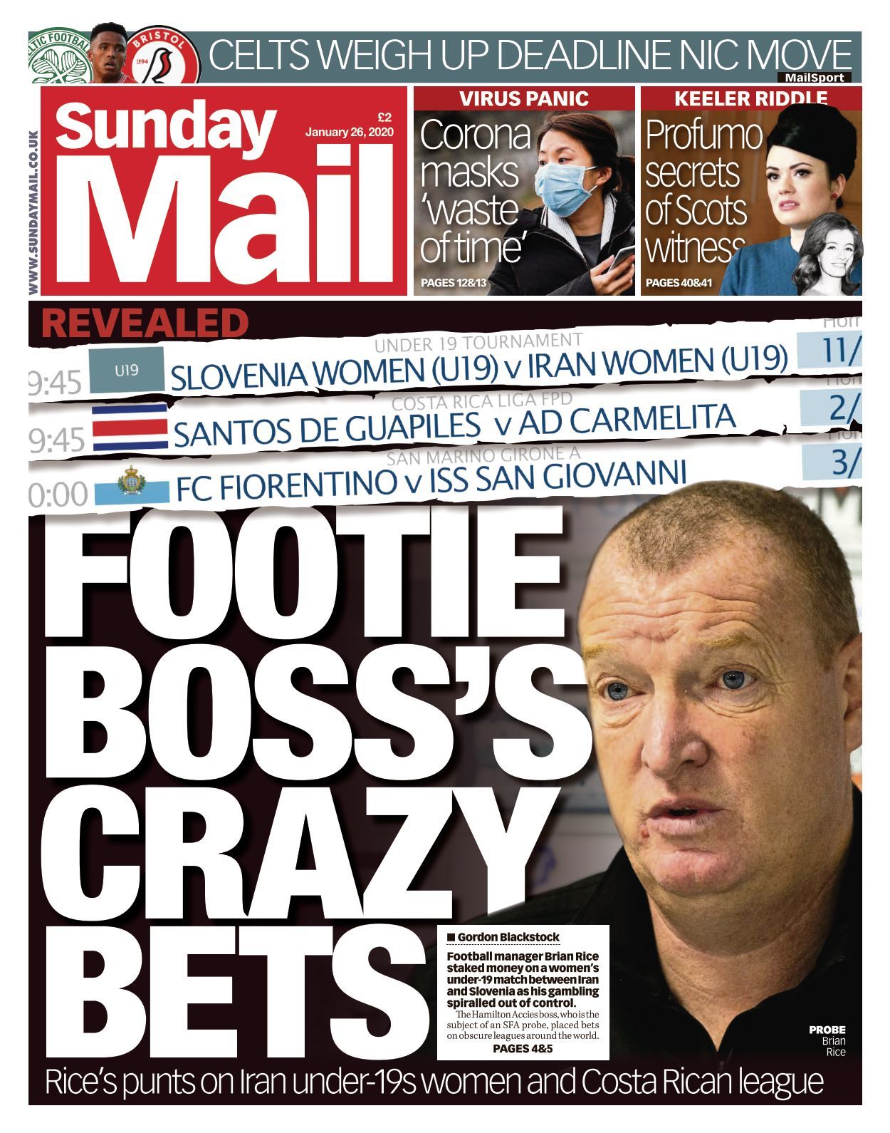 Sunday Mail 20200126