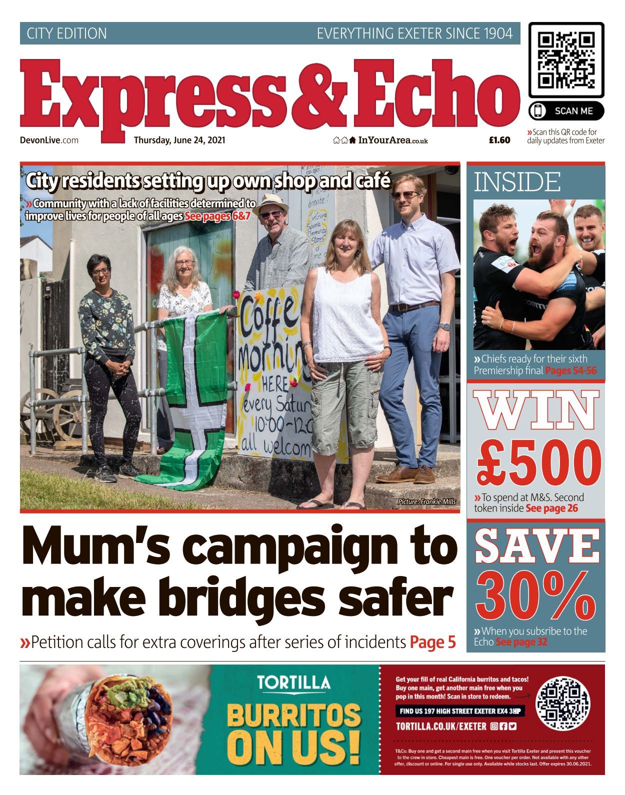 Exeter Express And Echo 20210624