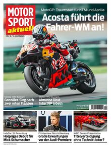 MOTORSPORT AKTUELL 2026-03-03