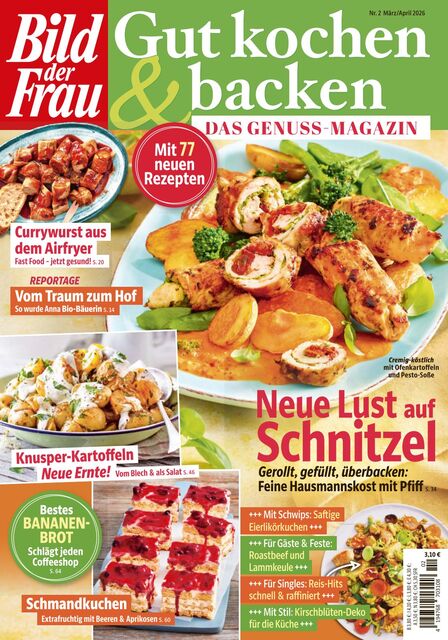 BILD der FRAU kochen &backen Ausgabe 02/2026