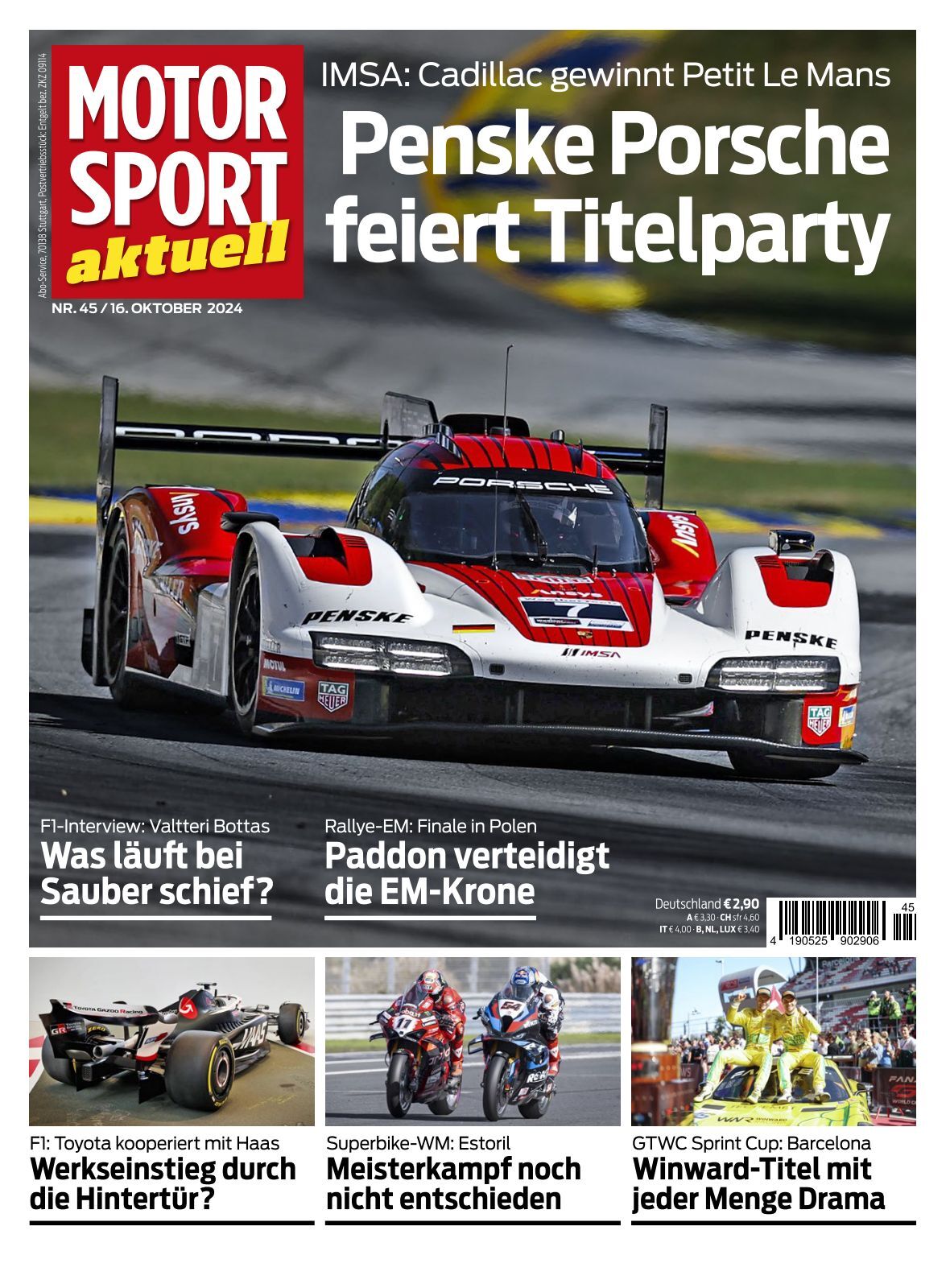 MOTORSPORT AKTUELL - 2024-10-15