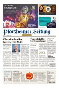Pforzheimer Zeitung - Ausgabe Pforzheim 2025-10-31