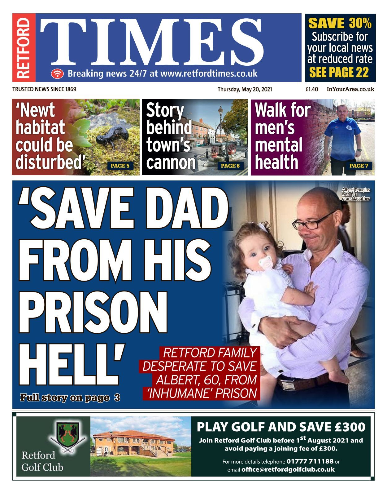 Retford Times 20210520