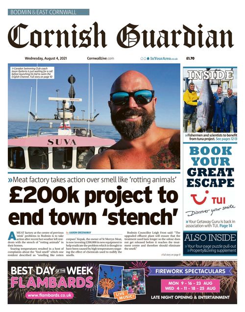 Cornish Guardian Bodmin 2021 08 04 Cornish Guardian Bodmin 2021 08 04