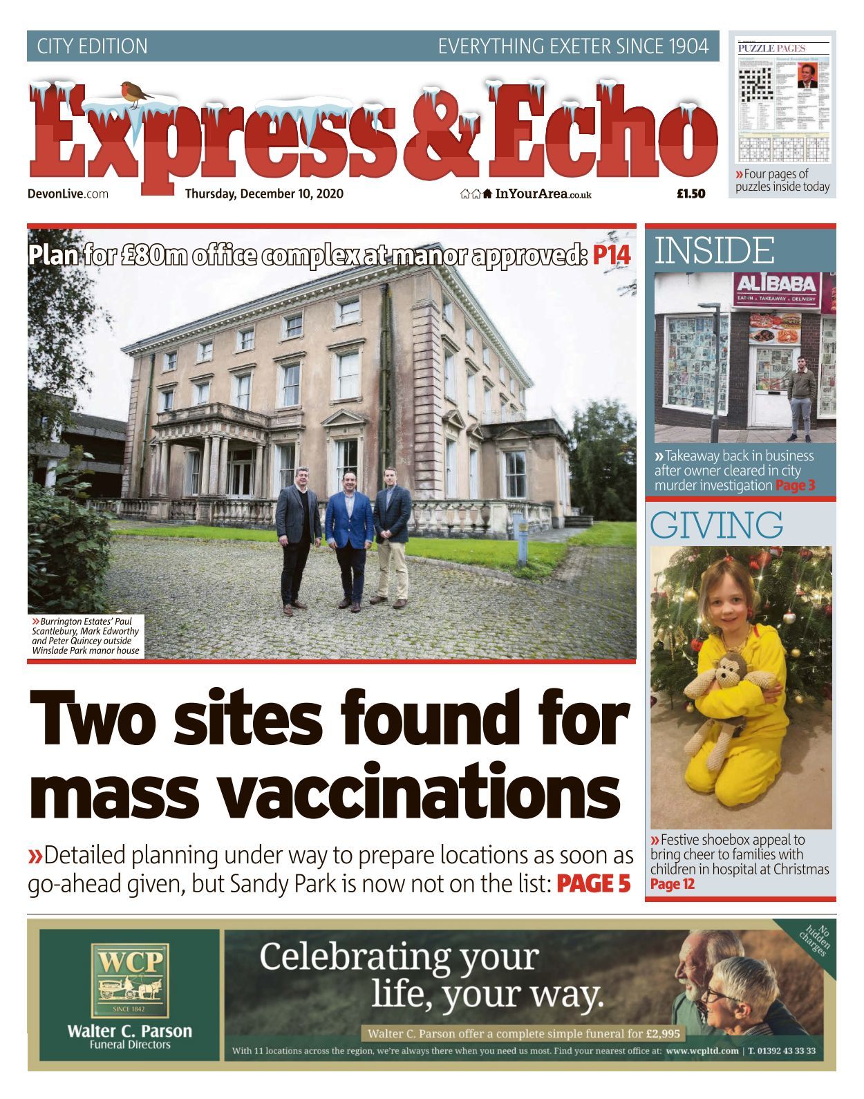 Exeter Express And Echo 2020 12 10 Exeter Express And Echo 2020 12 10