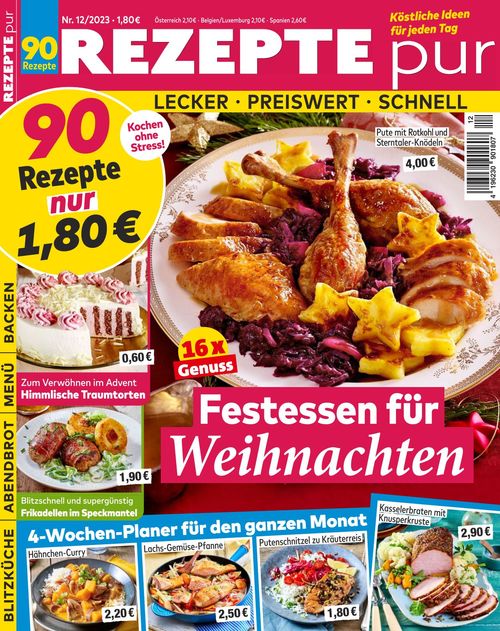 Rezepte Pur Ausgabe 12/2023