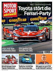 MOTORSPORT AKTUELL 2026-04-21