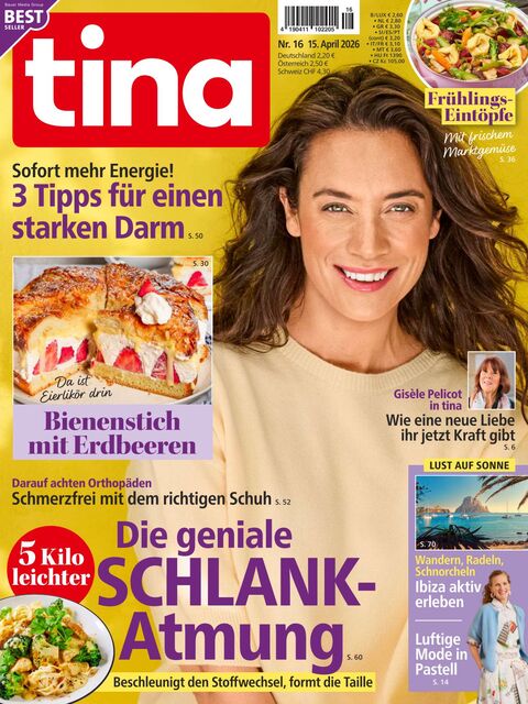 tina Zeitschrift Ausgabe 16/2026