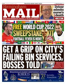 Birmingham Mail Newspaper 2022-11-17