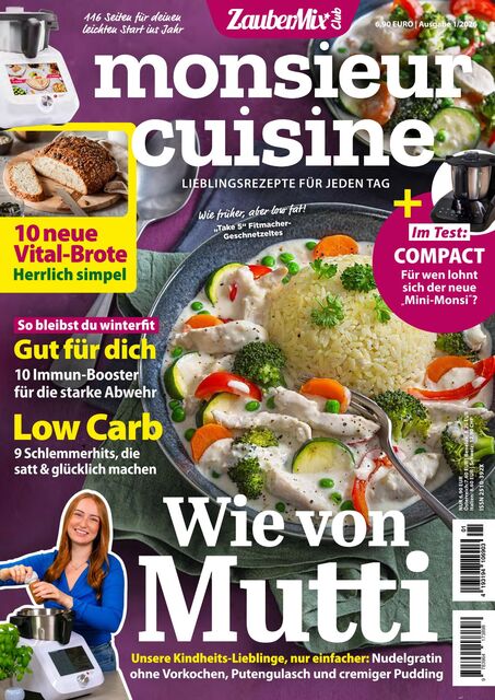 meinZauberTopf Monsieur Cuisine Ausgabe 01/2026