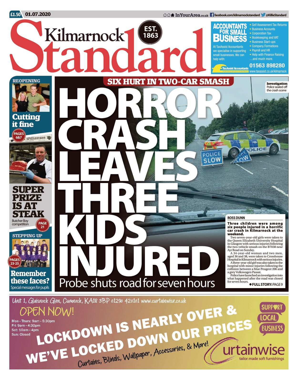 Kilmarnock Standard 20200701