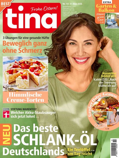 tina Zeitschrift Ausgabe 14/2026