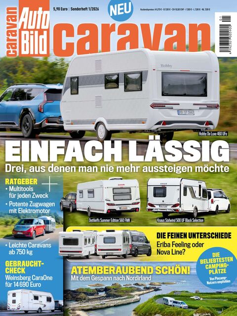AUTO BILD Caravan 2026-01-15