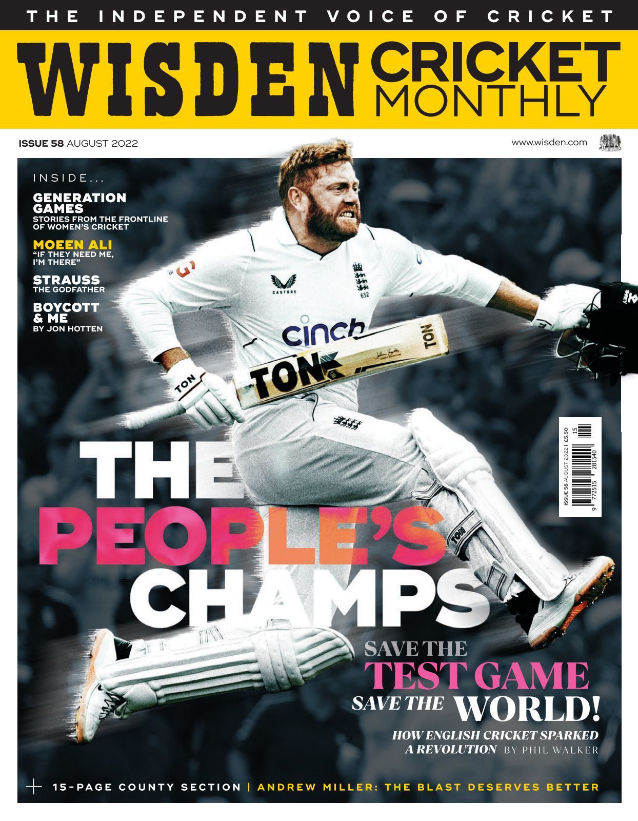 Wisden Cricket Monthly Issue 58