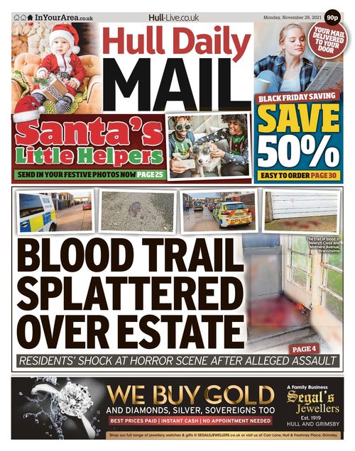 Hull Daily Mail 20211129