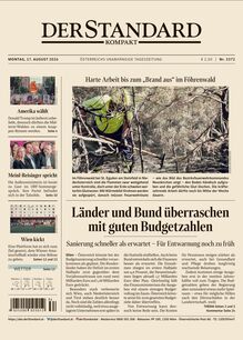 DER STANDARD Kompakt 2026-08-17