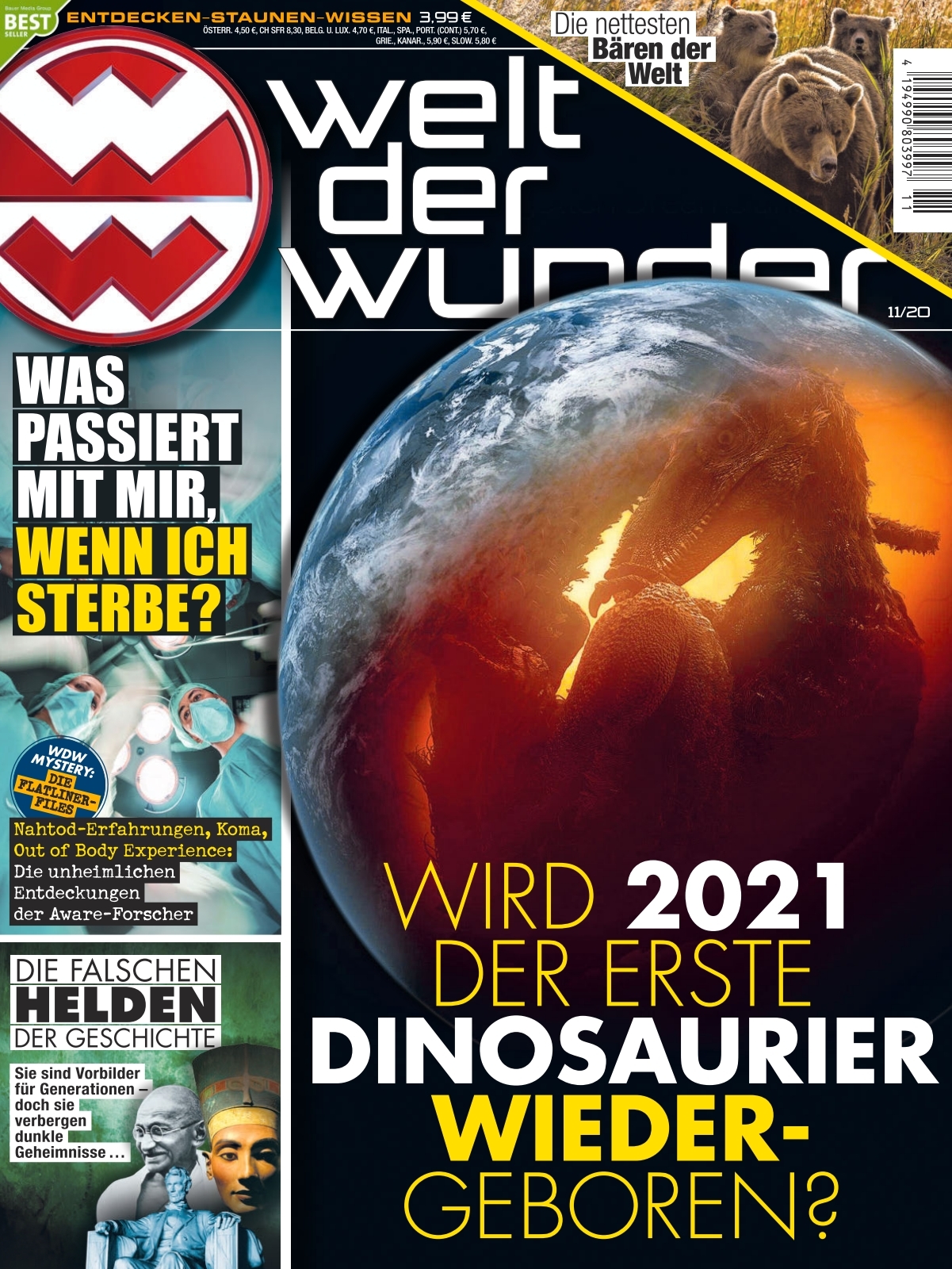 Welt der Wunder Ausgabe 11/2020 Welt der Wunder Ausgabe 11/2020