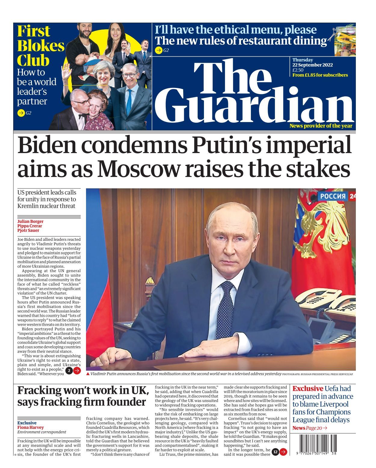 The Guardian - 2022-09-22