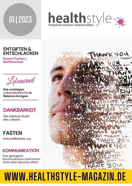 healthstyle - Entspannt wachsen. Gelassen leben. Ausgabe 01/2023