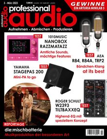 Professional audio Ausgabe 03/2023