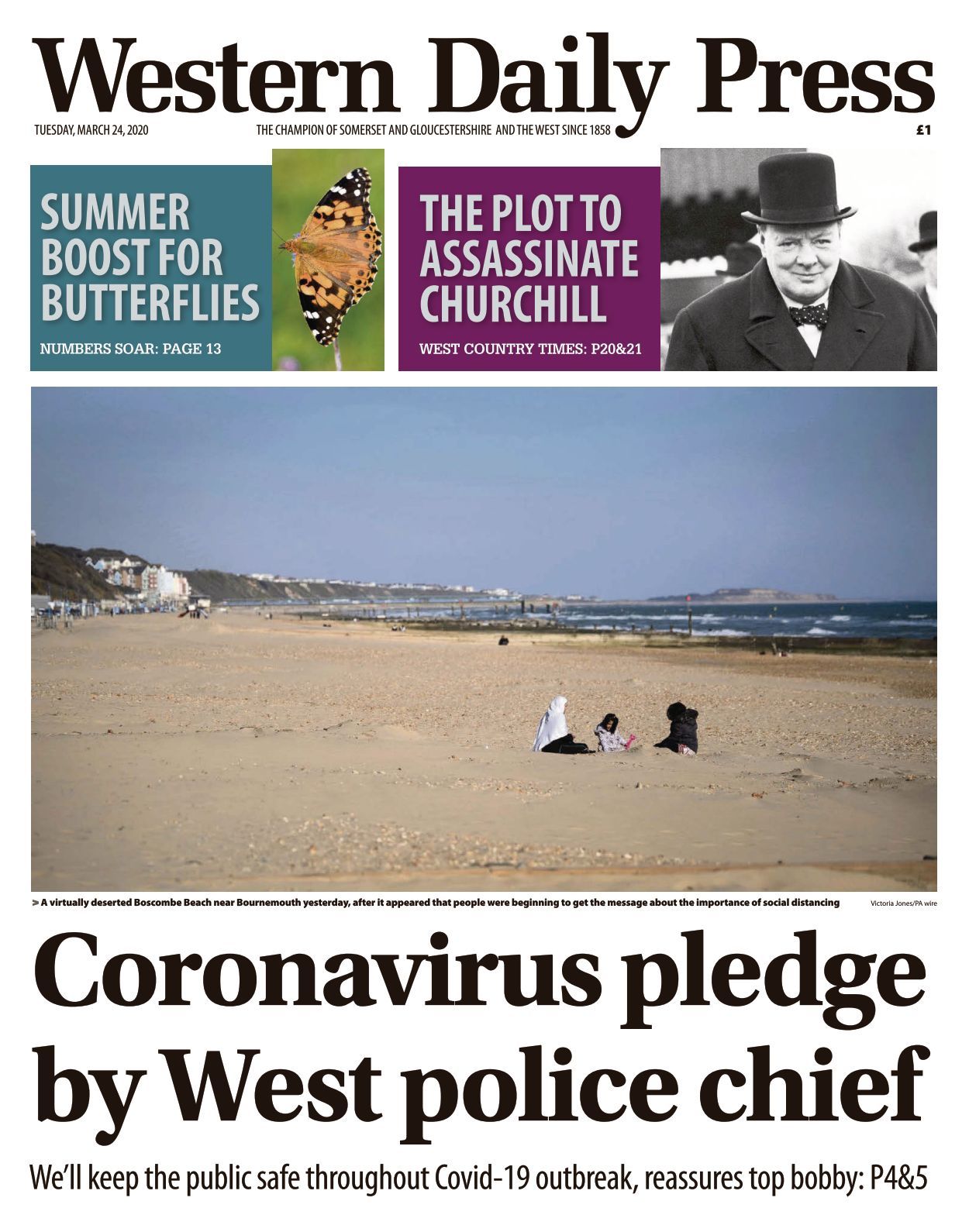 Western Daily Press 2020 03 24