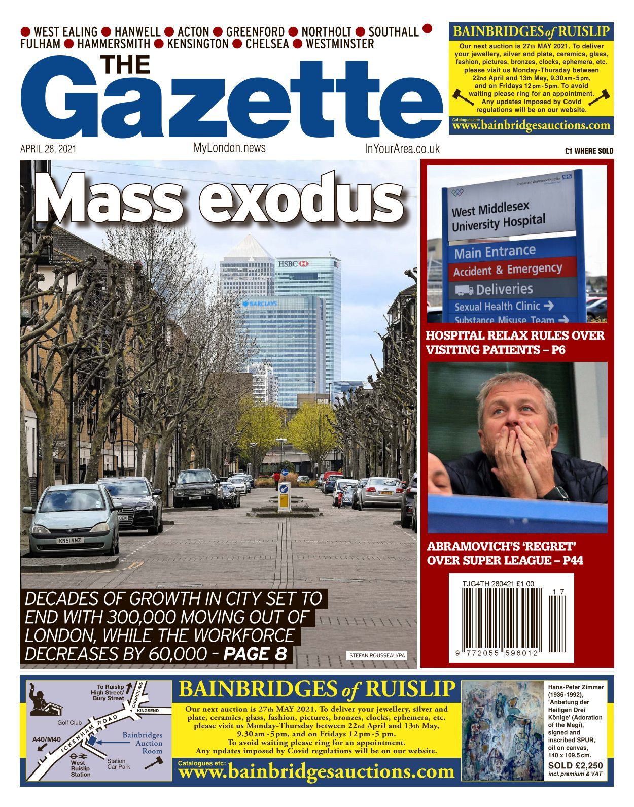 Ealing Gazette 2021 04 28