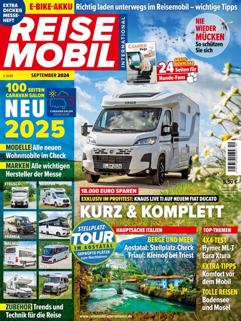 Reisemobil International Ausgabe 09/2024