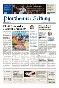 Pforzheimer Zeitung - Ausgabe Pforzheim 2026-01-13