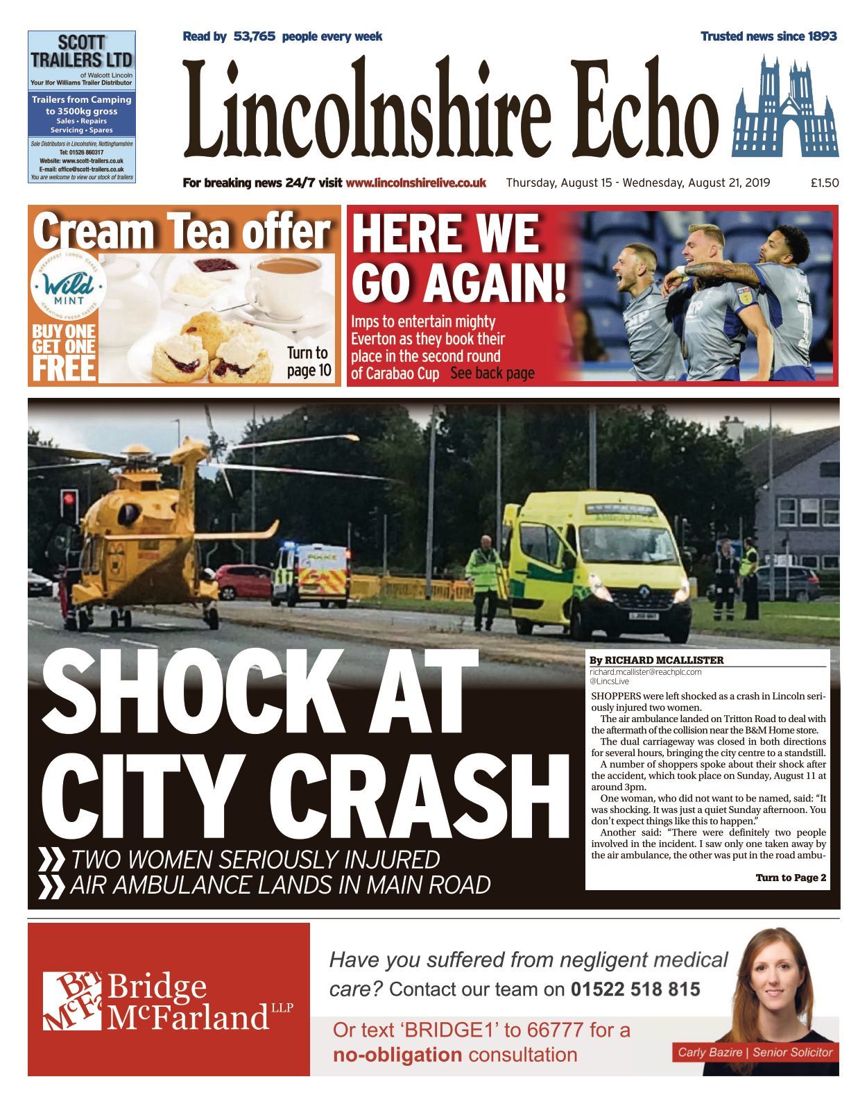 Lincolnshire Echo 2019 08 15