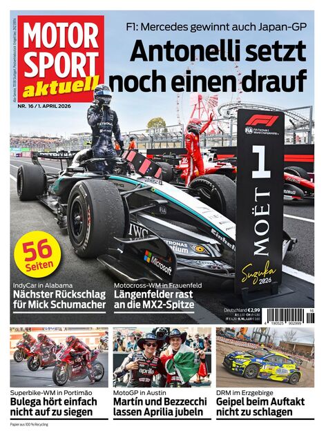 MOTORSPORT AKTUELL 2026-03-31