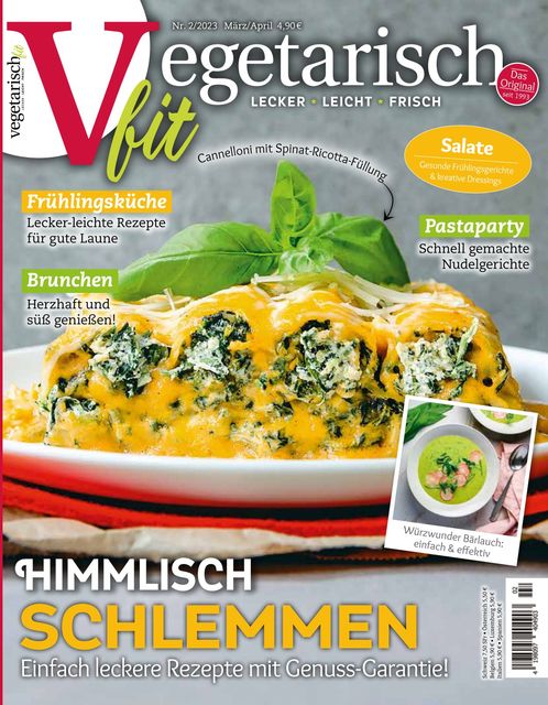 Vegetarisch fit Ausgabe 02/2023