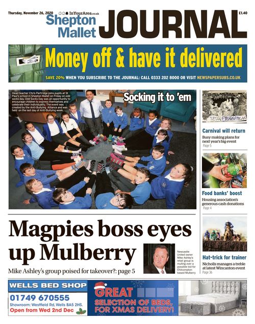 Shepton Mallet Journal 2020 11 26 Shepton Mallet Journal 2020 11 26