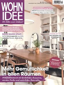 Wohnidee Magazin Ausgabe 10/2024