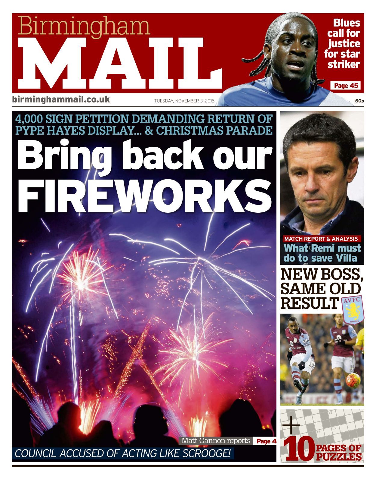 Birmingham Mail 2015 11 03