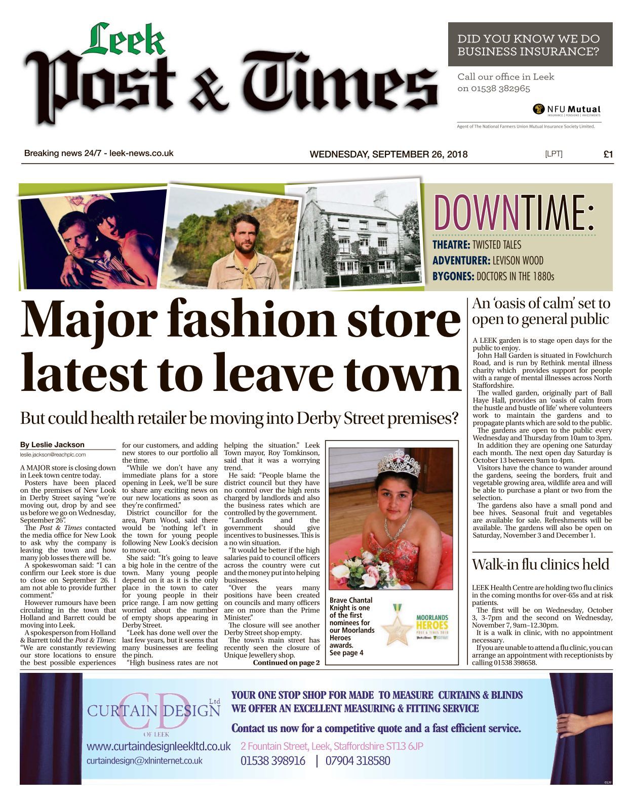 Leek Post And Times 2018 09 26