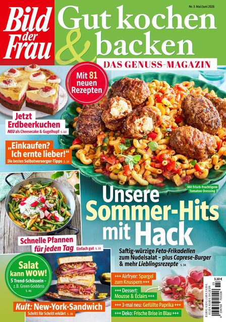 BILD der FRAU kochen &backen Ausgabe 03/2026