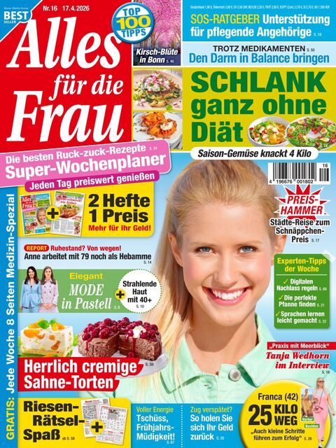 Alles für die Frau Ausgabe 16/2026