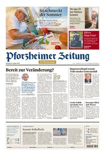 Pforzheimer Zeitung - Ausgabe Pforzheim 2026-08-15