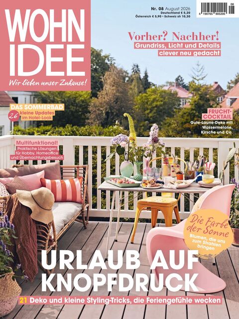 Wohnidee Ausgabe 8/2026