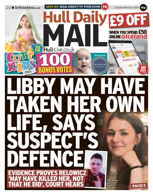 Hull Daily Mail 20210204