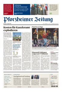 Pforzheimer Zeitung - Ausgabe Pforzheim 2025-08-04
