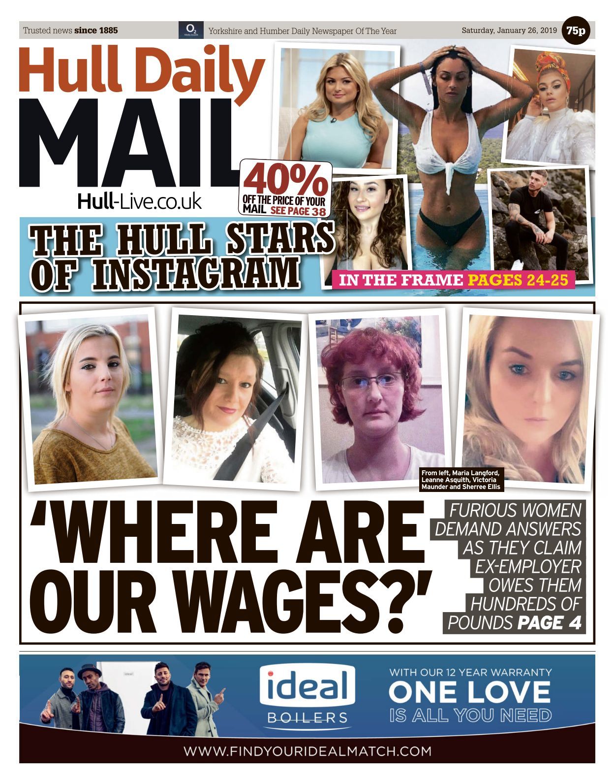 Hull Daily Mail 20190126