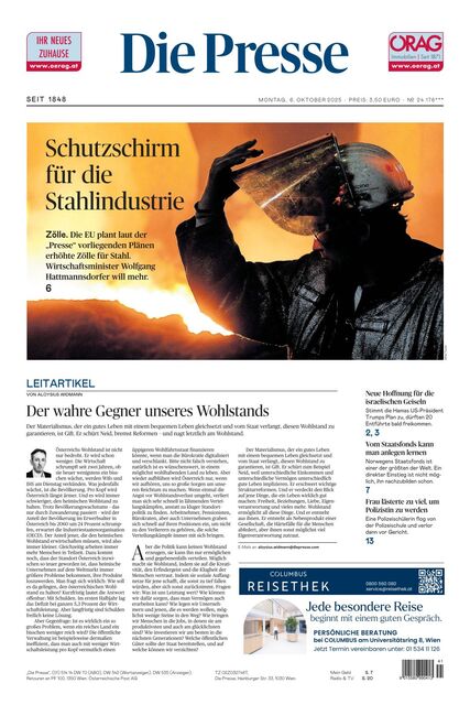 Die Presse 2025-10-06