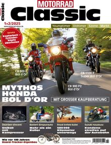 Motorrad Classic Ausgabe 01-02/2025