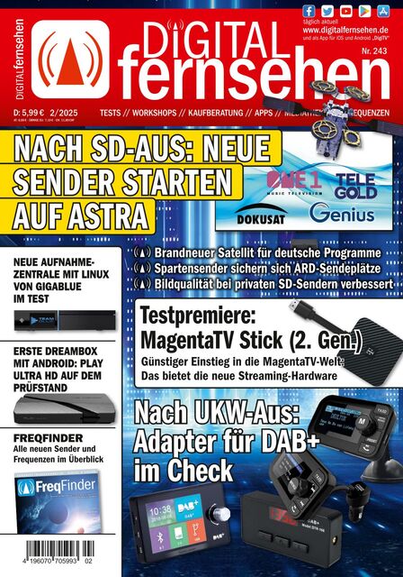 DIGITAL FERNSEHEN Ausgabe 02/2025