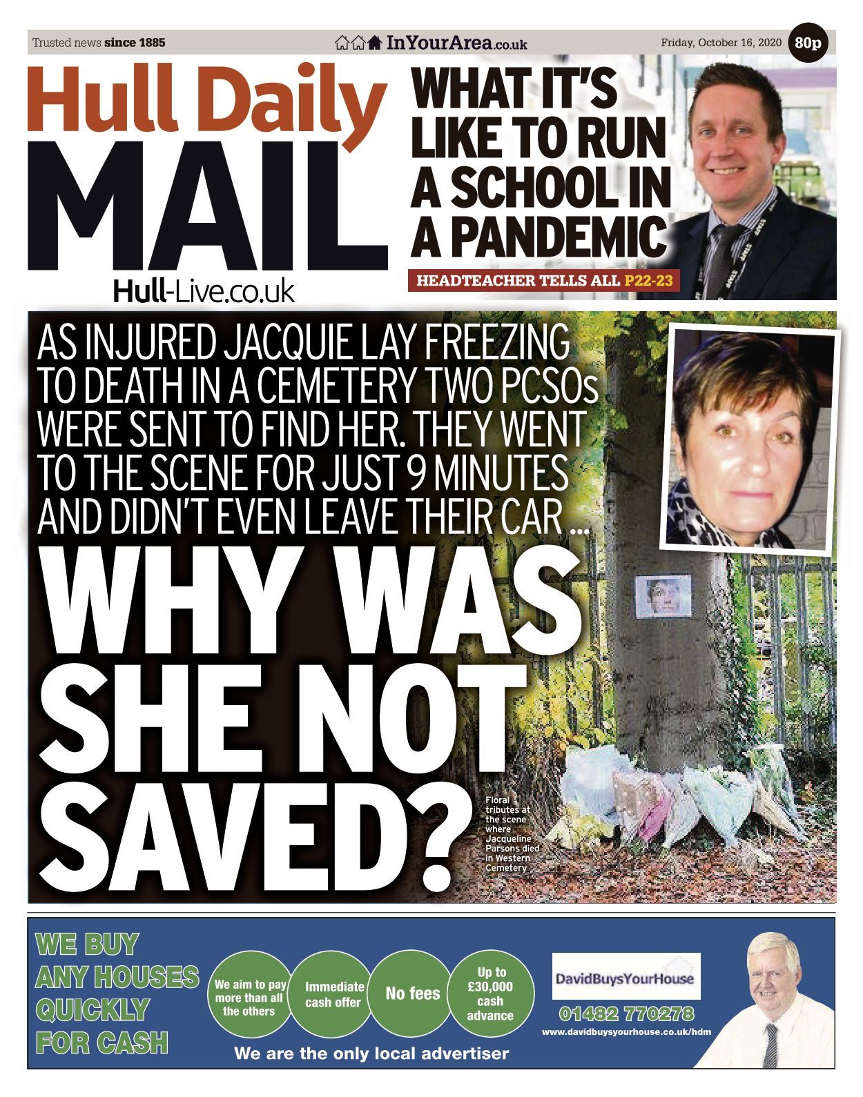 Hull Daily Mail 20201016