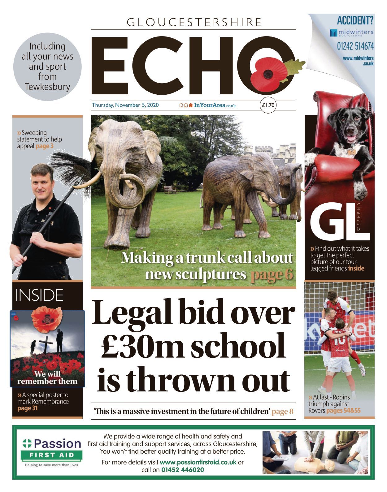 Gloucestershire Echo 20201105