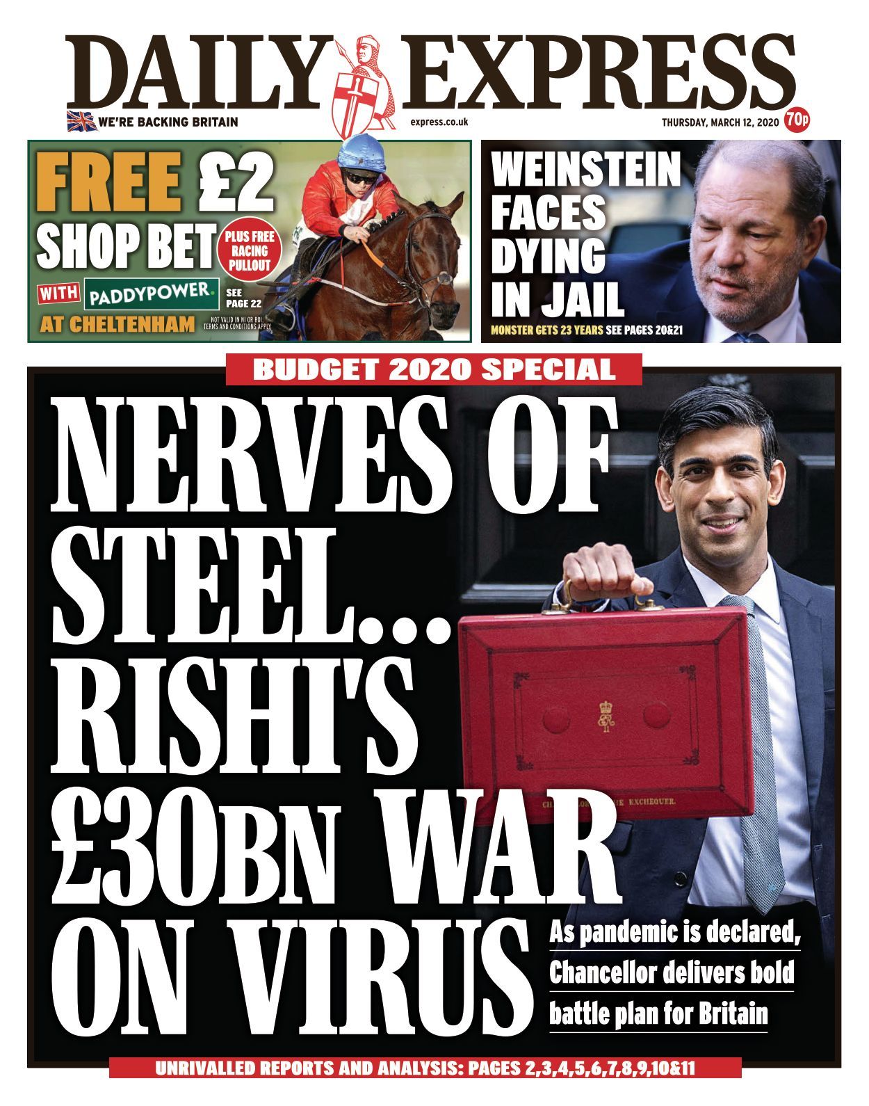 Daily Express 20200312