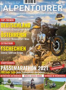 ALPENTOURER – Europas Motorrad-Tourenmagazin Ausgabe 02/2021